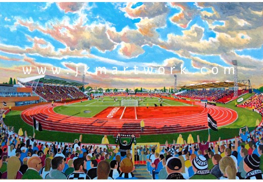 GIS Stadium Fine Art Print - Gateshead FC GIS Stadium Fine Art Print - Gateshead FC